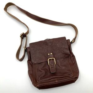 FOSSIL Vtg Revival Satchel Brown
Leather Satchel Crossbody Handbag
Purse Large